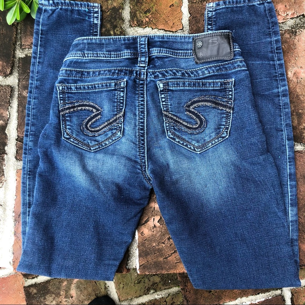 Silver Tuesday mid super skinny jeans size 25